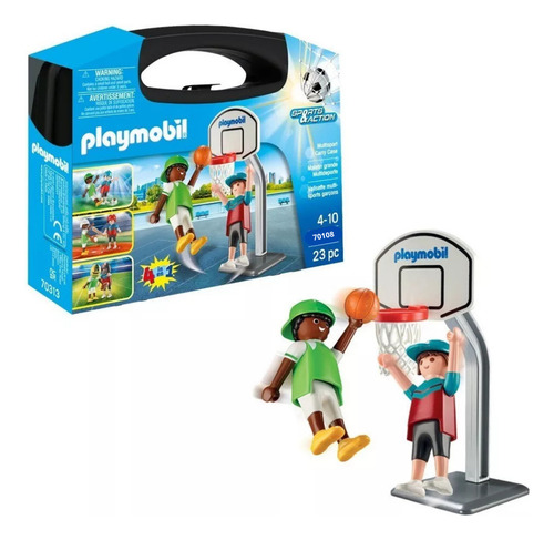 Playmobil Sports & Action Maletín Grande Multi Deporte