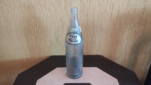 Botella Paso De Los Toros 1 Litro Antigua Año 1984