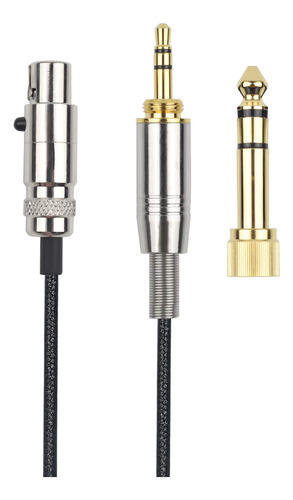 Cable Audio Repuesto Mini Xlr Pine In Para Akg Auricular