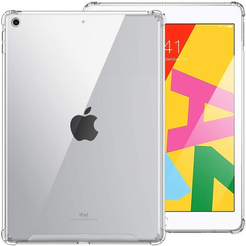 Case Protector Anticaidas Transparente iPad 9gen 10.2 2021  