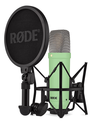 Microfone Rode Nt1 Signature Series Com Acessórios Verdes