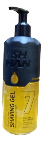 Nish Man Shaving Gel 400ml Profesional Facilita Afeitado