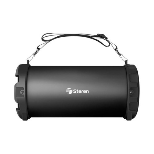 Imagen 2 de 3 de Bocina Steren BOC-857 portátil con bluetooth negra