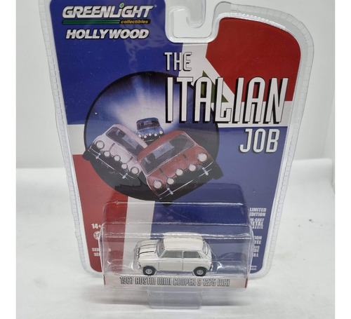 Mini Cooper The Italian Job 1/64 Green Light (Usado)