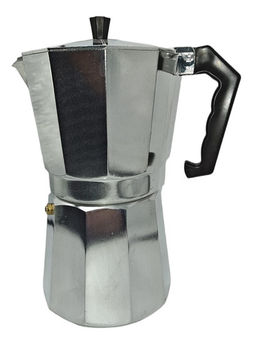 Cafetera Tipo Italiana  Aluminio Moka Express 12 Pocillos