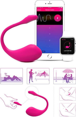 Lush 2 By Lovesense - Vibrador Súper Potente Bluetooth Wifi