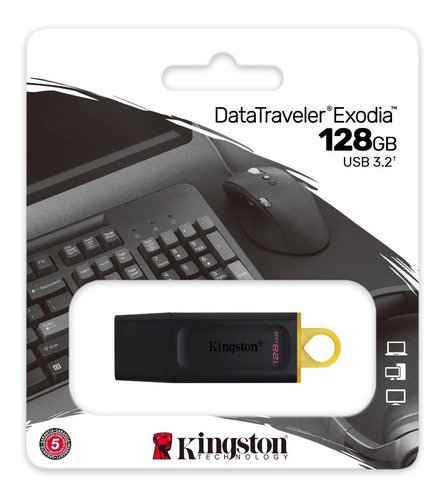 Pendrive Kingston Datatraveler Exodia Dtx 128gb Usb 3.2