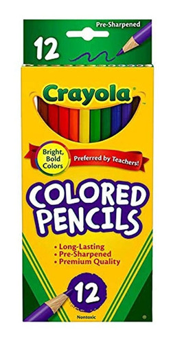 Crayola Lápices De Colores  juego De 12 Piezas