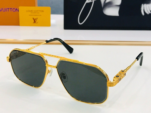 Gafas Lentes Louis Vuitton Z2030e Doradas Ocean Dorado Negro Dorado Dorado (Usado)