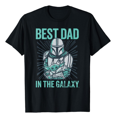 Star Wars The Mandalorian Y Grogu Playera Del Mejor Papá De