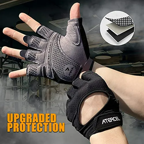 Guantes De Levantamiento De Pesas Atercel: Protección Comple