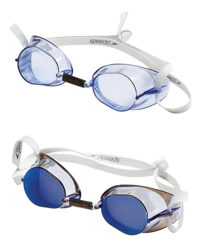 Paquete 2 Goggles Speedo Swedish Estilo Suecos Antifog