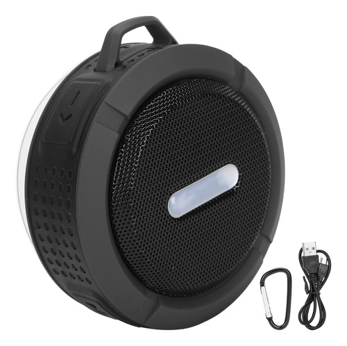 Minialtavoz Con Ventosa C6 Carabiner, Subwoofer Impermeable