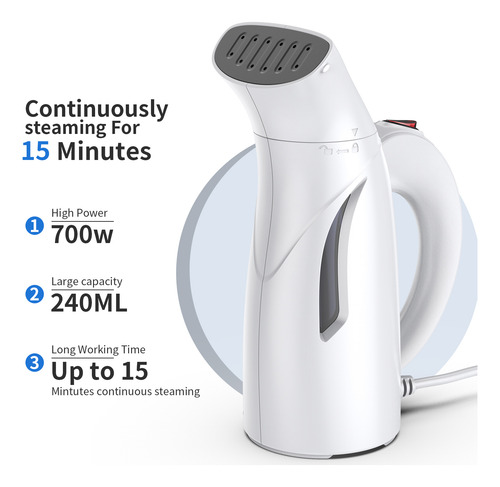 Vaporizador Portátil Para Ropa Portátil 140/284 De Altura