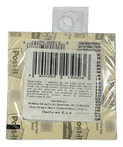 Notas Adhesivas Post It Note Amarillo Block 90 Hojas 76x76mm
