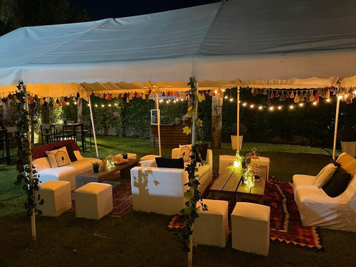 Imagen 4 de 10 de Carpas Gazebos Living Sillas Mesas Quemadores Muebles Jardin