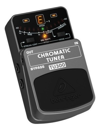 Pedal Afinador Cromatico Guitarra Bajo Tu300 Behringer