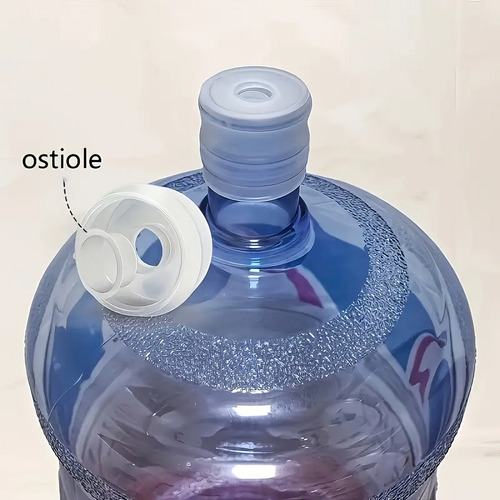Tapa De Silicón Transparente Para Garrafón De Agua Universal