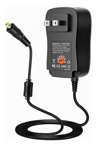. Adaptador De Corriente Universal 30w