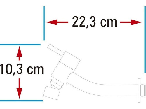 Bc Griferia Llave Individual De Pared, Sistema Economizador.