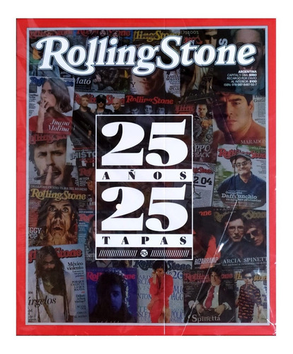 Revista Rolling Stone Edicion Especial 25 Años - 25 Tapas