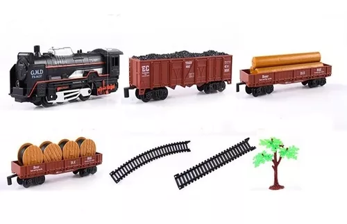 Trem Elétrico de Brinquedo Clássico Ferreomodelismo Art Brink ZB582 em  Promoção na Americanas