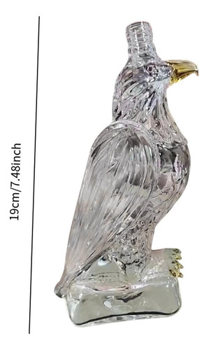 /decantador De Vidrio Para Botella Whisky Eagle, Licor Botel