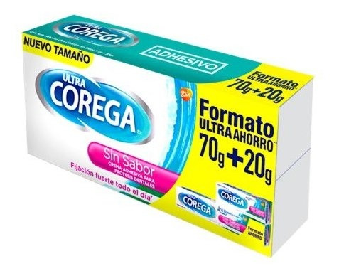 Imagen 1 de 2 de **pack Corega S/s 70gr + Corega 20gr