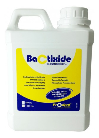 Bactixide 1.000 Ml Desinfectante & Esterilizante  Tattoo 