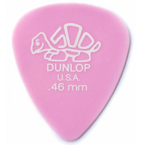 Uñetas Dunlop Delrin Medida 0,46mm - Bolsa 12 Unidades