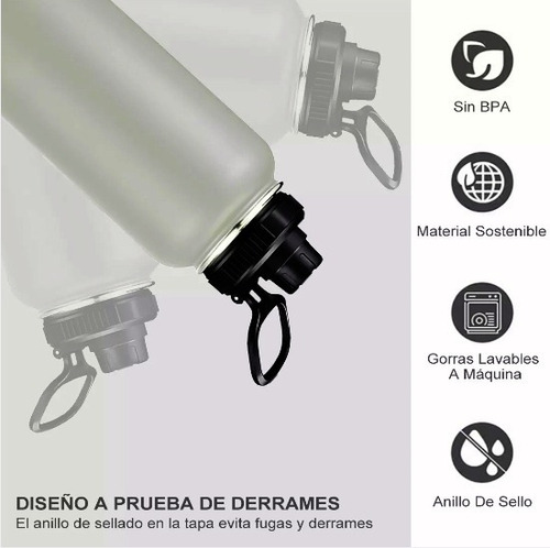 . Botella De Agua Fría/caliente De Acero Inoxidable De 1.2 L