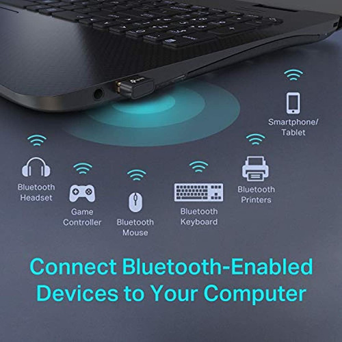 Imagen 3 de 7 de Tp-link - Adaptador Usb Bluetooth Para Pc (ub400), Receptor