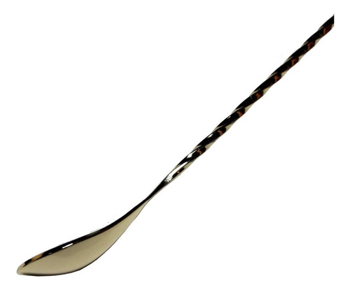 Cucharilla Espiralada De Color - Gota 30cm Barman Cocteleria