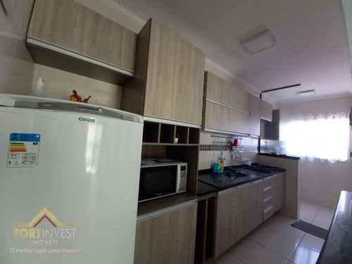 Imagem 3 de 14 de Apartamento Com 1 Dormitório À Venda, 42 M² Por R$ 245.000,00 - Caiçara - Praia Grande/sp - Ap3097