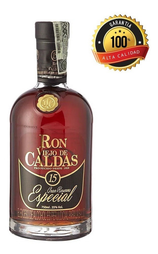 Ron Viejo De Caldas 15 Años - mL a $190