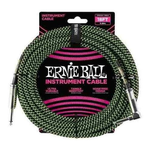 Cable Plug A Plug Ernie Ball 5,5 Metros Recto / L - Oddity