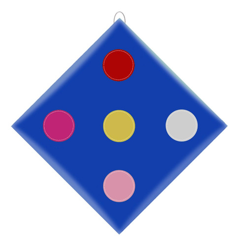 Cinco Bulls-eye Esgrima Equipo Entrenamiento Auxiliar Prueba