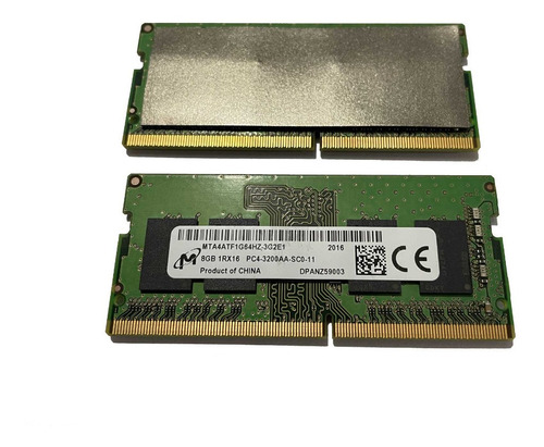 Memoria Ram Micron Sodimm 16gb 2x8gb Ddr4 3200mhz Pc4-3200