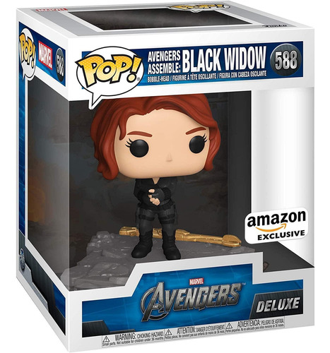 Funko Pop! Avengers Assemble - Black Widow #588 (d3 Gamers