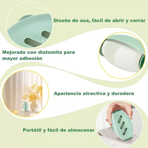 4 Pcs Cepillo Quita Pelusa Mascotas Lavable Y Reutilizable