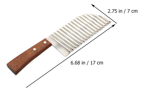 Cortador De Patatas Fritas Para Patatas, Cuchillo De Acero I