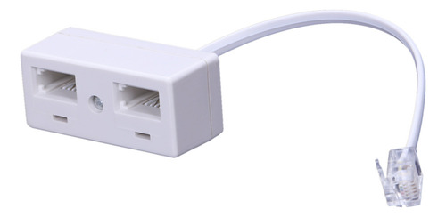 Conversor De Enchufe Rj11 A Doble Toma De Teléfono Bt Del Re
