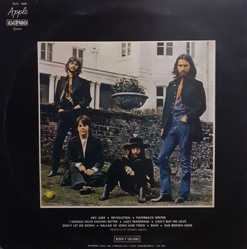 The Beatles 1970 Hey Jude Bem Conservado (Usado)