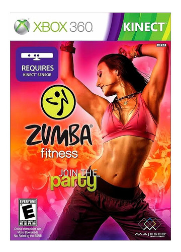 Zumba Fitness Kinect Join The Party Xbox 360 Físico 