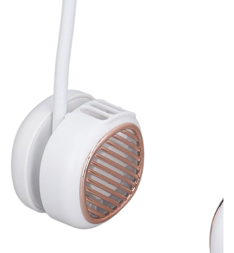 Ventilador De Cuello Portátil, 5 Velocidades, 720 Grados, Ca