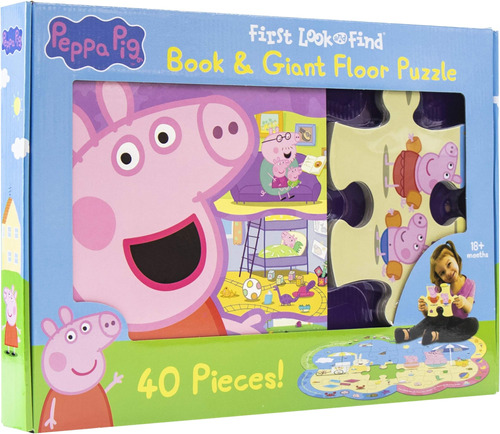 Libro: Peppa First Look And Find Board Book & Giant