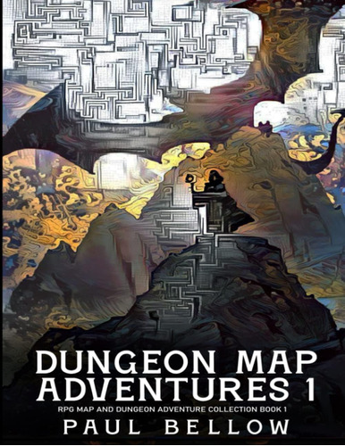 Libro: Dungeon Map Adventures 1: Fantasy Tabletop Game Maste