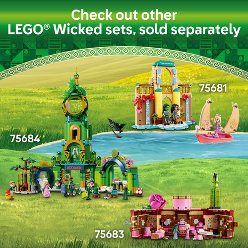 Juguete De Construcción Lego Wicked Elphaba & Glinda Figures