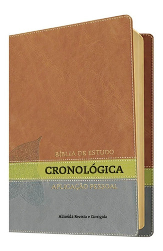 Biblia De Estudo Cronológica Aplicação Pessoal Tarja Verde