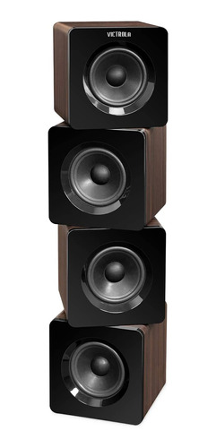 Parlante Torre Giratoria Victrola Retro Bluetooth Diginet